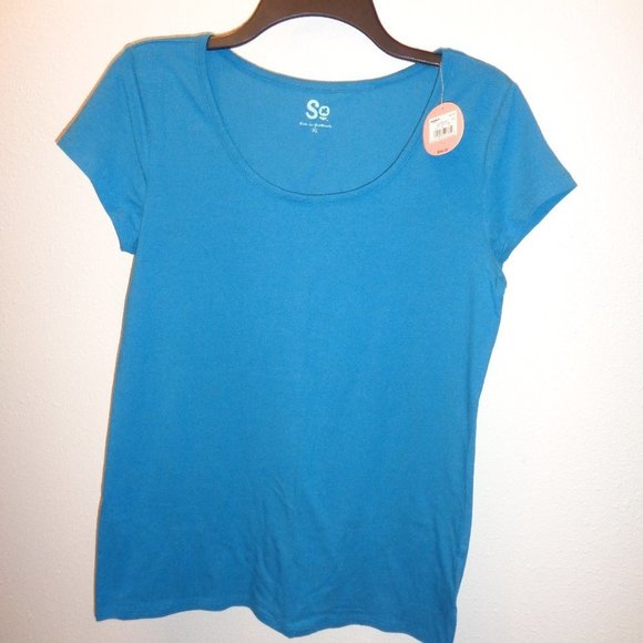 So Scoopneck Tee Size XL NWT - Picture 4 of 10